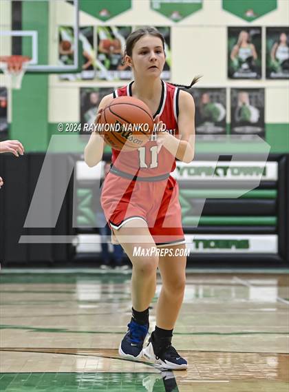Thumbnail 2 in Wapahani vs Daleville (Delaware County Tournament)  photogallery.