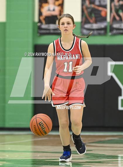 Thumbnail 2 in Wapahani vs Daleville (Delaware County Tournament)  photogallery.