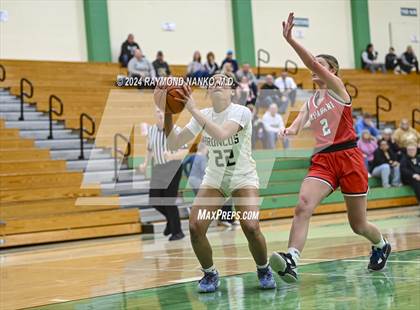 Thumbnail 3 in Wapahani vs Daleville (Delaware County Tournament)  photogallery.