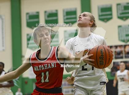 Thumbnail 1 in Wapahani vs Daleville (Delaware County Tournament)  photogallery.