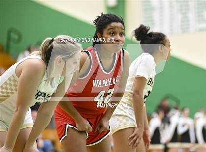 Thumbnail 1 in Wapahani vs Daleville (Delaware County Tournament)  photogallery.