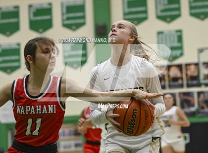 Thumbnail 3 in Wapahani vs Daleville (Delaware County Tournament)  photogallery.