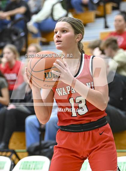 Thumbnail 1 in Wapahani vs Daleville (Delaware County Tournament)  photogallery.