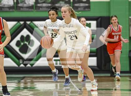 Thumbnail 2 in Wapahani vs Daleville (Delaware County Tournament)  photogallery.