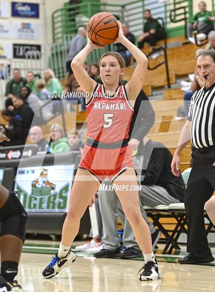 Thumbnail 1 in Wapahani vs Daleville (Delaware County Tournament)  photogallery.