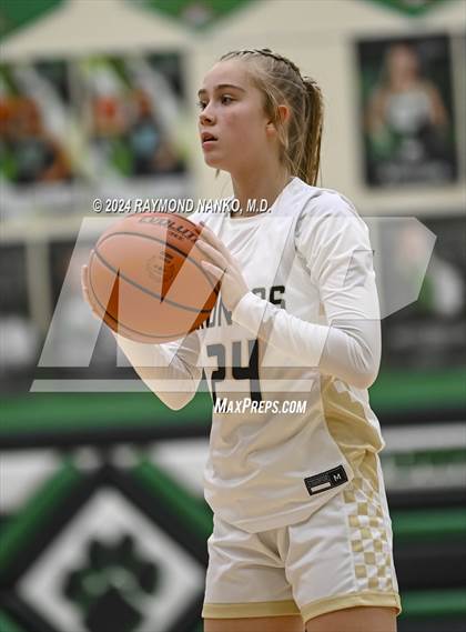 Thumbnail 3 in Wapahani vs Daleville (Delaware County Tournament)  photogallery.