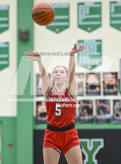 Thumbnail 3 in Wapahani vs Daleville (Delaware County Tournament)  photogallery.
