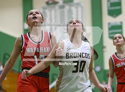Thumbnail 2 in Wapahani vs Daleville (Delaware County Tournament)  photogallery.