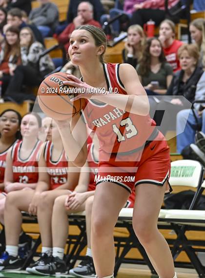 Thumbnail 3 in Wapahani vs Daleville (Delaware County Tournament)  photogallery.