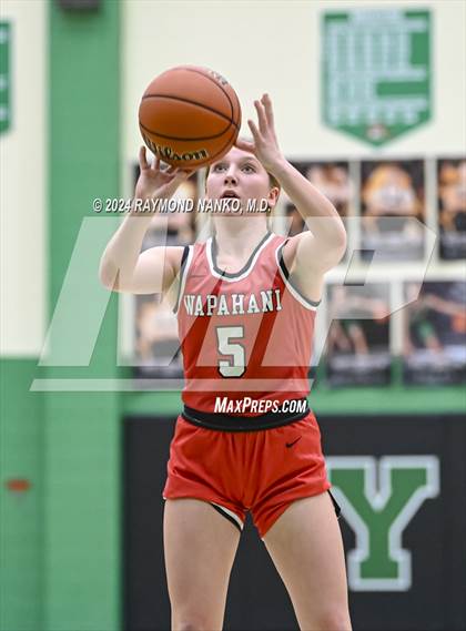 Thumbnail 2 in Wapahani vs Daleville (Delaware County Tournament)  photogallery.