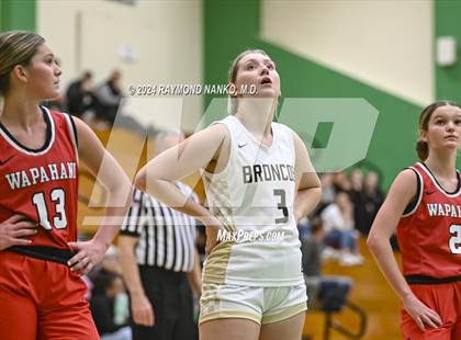 Thumbnail 3 in Wapahani vs Daleville (Delaware County Tournament)  photogallery.