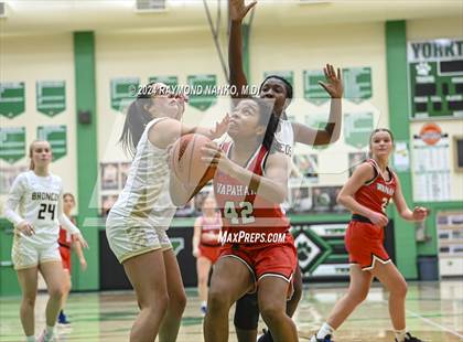 Thumbnail 2 in Wapahani vs Daleville (Delaware County Tournament)  photogallery.