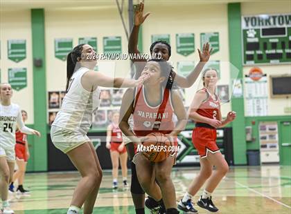 Thumbnail 1 in Wapahani vs Daleville (Delaware County Tournament)  photogallery.