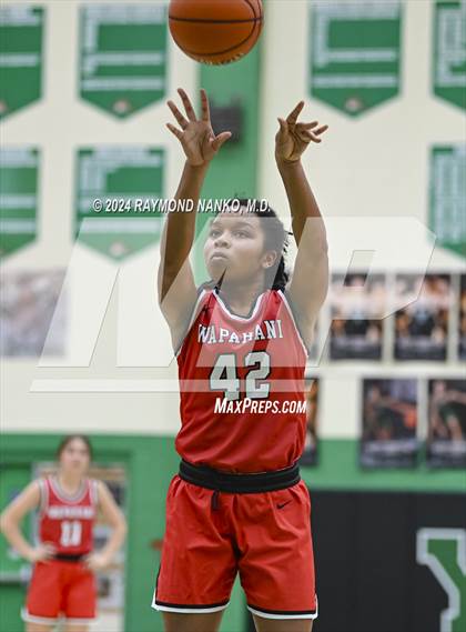 Thumbnail 2 in Wapahani vs Daleville (Delaware County Tournament)  photogallery.