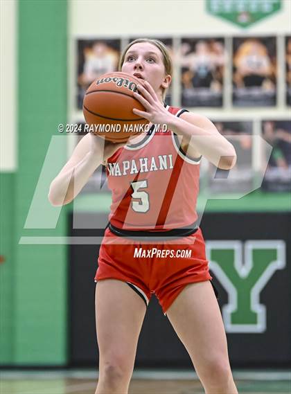 Thumbnail 1 in Wapahani vs Daleville (Delaware County Tournament)  photogallery.