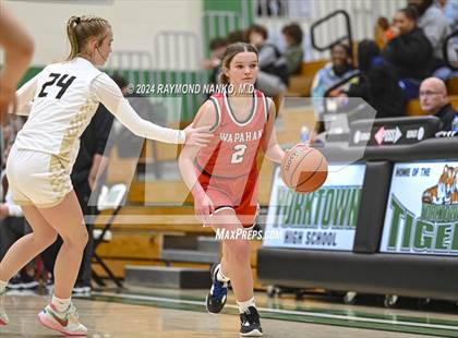 Thumbnail 3 in Wapahani vs Daleville (Delaware County Tournament)  photogallery.