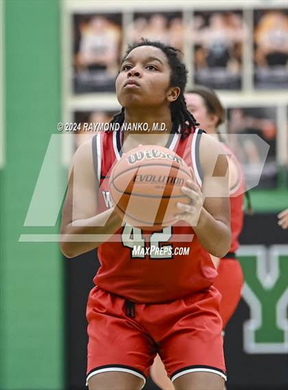 Thumbnail 1 in Wapahani vs Daleville (Delaware County Tournament)  photogallery.