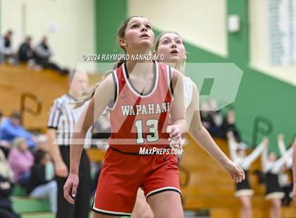 Thumbnail 3 in Wapahani vs Daleville (Delaware County Tournament)  photogallery.