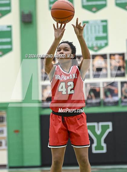 Thumbnail 1 in Wapahani vs Daleville (Delaware County Tournament)  photogallery.