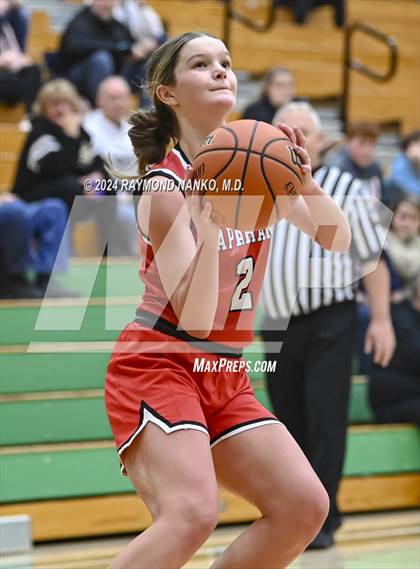 Thumbnail 1 in Wapahani vs Daleville (Delaware County Tournament)  photogallery.
