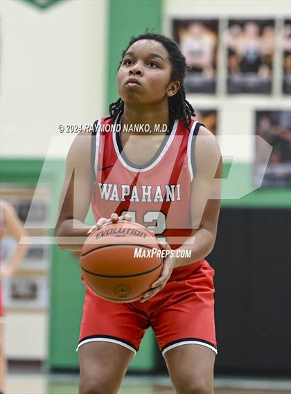 Thumbnail 1 in Wapahani vs Daleville (Delaware County Tournament)  photogallery.