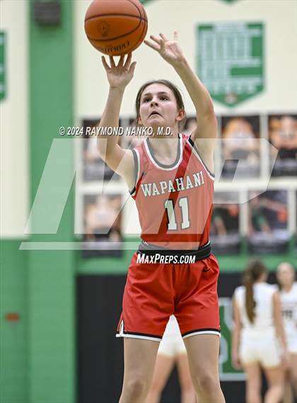 Thumbnail 1 in Wapahani vs Daleville (Delaware County Tournament)  photogallery.