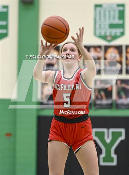 Thumbnail 3 in Wapahani vs Daleville (Delaware County Tournament)  photogallery.