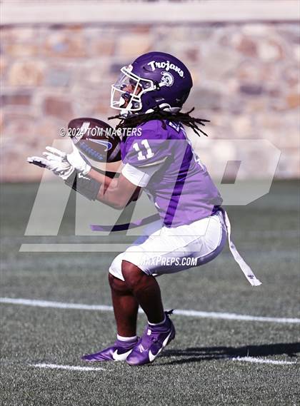 Thumbnail 3 in Northwestern vs Hough (Kickoff Classic) photogallery.