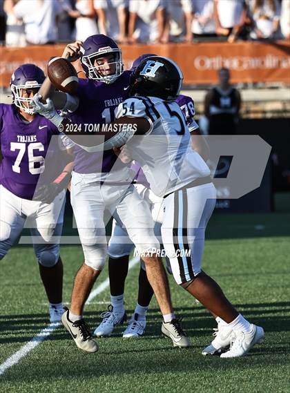 Thumbnail 3 in Northwestern vs Hough (Kickoff Classic) photogallery.