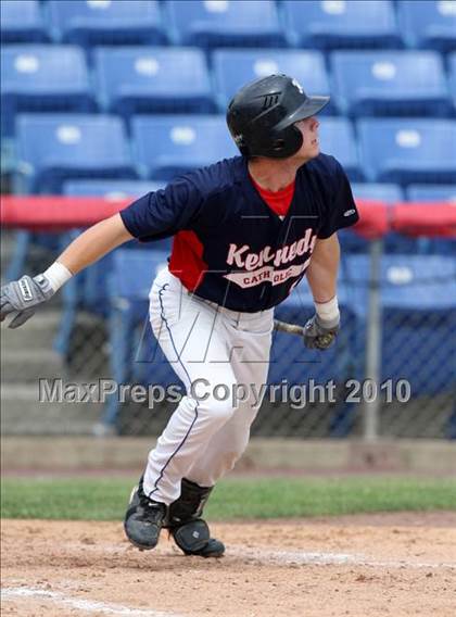 Thumbnail 3 in Kennedy Catholic vs. Saratoga Central Catholic (NYSPHSAA Class B Semifinal) photogallery.