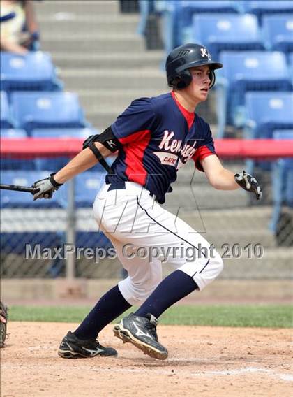 Thumbnail 2 in Kennedy Catholic vs. Saratoga Central Catholic (NYSPHSAA Class B Semifinal) photogallery.
