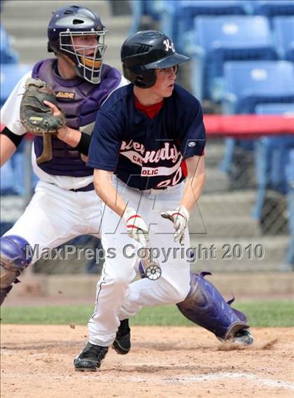 Thumbnail 1 in Kennedy Catholic vs. Saratoga Central Catholic (NYSPHSAA Class B Semifinal) photogallery.