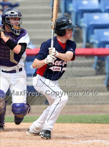 Thumbnail 2 in Kennedy Catholic vs. Saratoga Central Catholic (NYSPHSAA Class B Semifinal) photogallery.