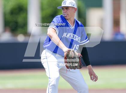 Thumbnail 3 in Corsicana vs. Midlothian Game 1 (UIL 5A Regional Final) photogallery.