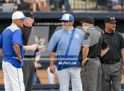 Thumbnail 1 in Corsicana vs. Midlothian Game 1 (UIL 5A Regional Final) photogallery.