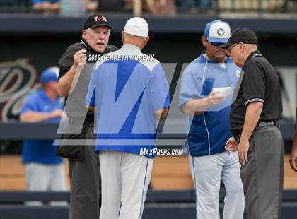 Thumbnail 3 in Corsicana vs. Midlothian Game 1 (UIL 5A Regional Final) photogallery.