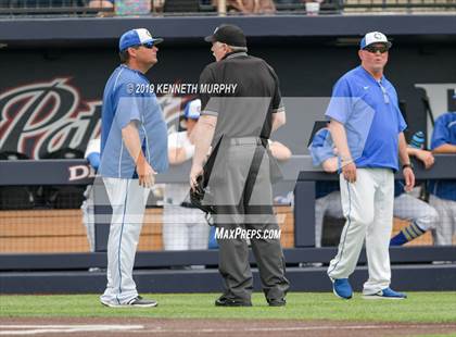 Thumbnail 2 in Corsicana vs. Midlothian Game 1 (UIL 5A Regional Final) photogallery.