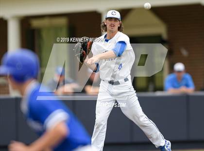 Thumbnail 2 in Corsicana vs. Midlothian Game 1 (UIL 5A Regional Final) photogallery.