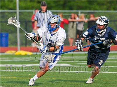Thumbnail 1 in Wilton @ Darien (CIAC Class M Quarterfinal) photogallery.
