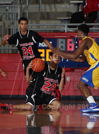 Thumbnail 2 in Prime Prep vs. Carroll (Thanksgiving Hoopfest) photogallery.