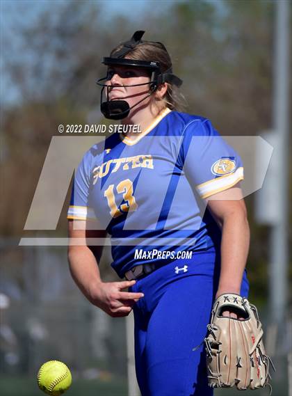 Thumbnail 3 in Lassen vs. Sutter (Pleasant Valley Tournament) photogallery.