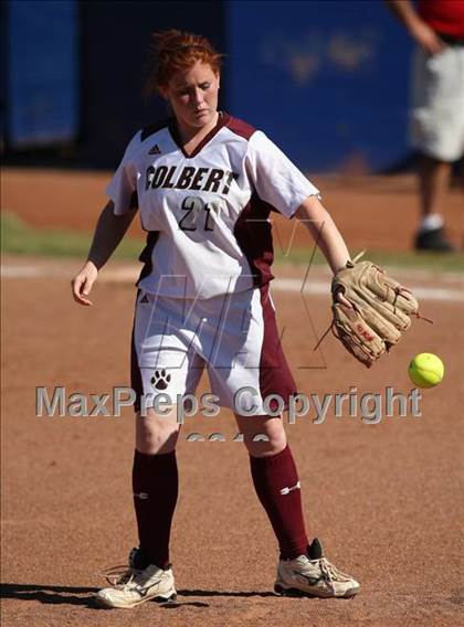 Thumbnail 1 in Colbert vs Washington (Oklahoma State Championships) photogallery.