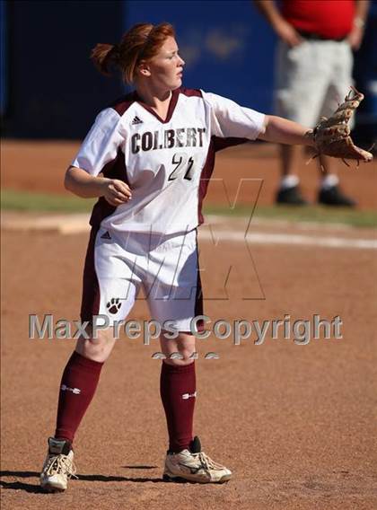 Thumbnail 2 in Colbert vs Washington (Oklahoma State Championships) photogallery.