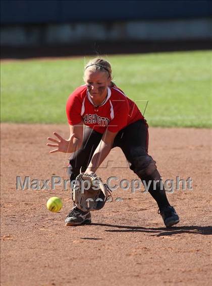 Thumbnail 2 in Colbert vs Washington (Oklahoma State Championships) photogallery.