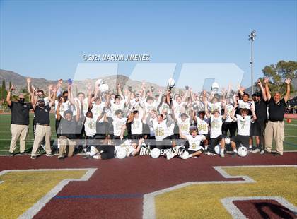 Thumbnail 2 in JV: Simi Valley vs. Oak Park photogallery.
