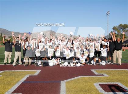 Thumbnail 3 in JV: Simi Valley vs. Oak Park photogallery.