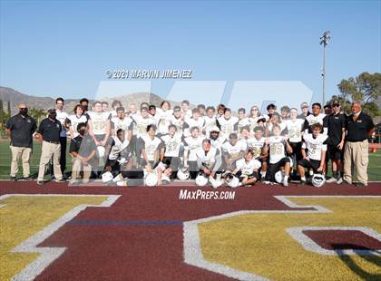 Thumbnail 3 in JV: Simi Valley vs. Oak Park photogallery.