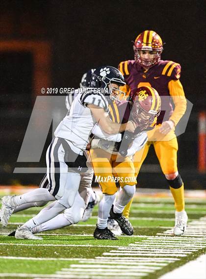 Thumbnail 1 in Cardinal Newman vs. Marin Catholic (CIF NCS D4 Final) photogallery.