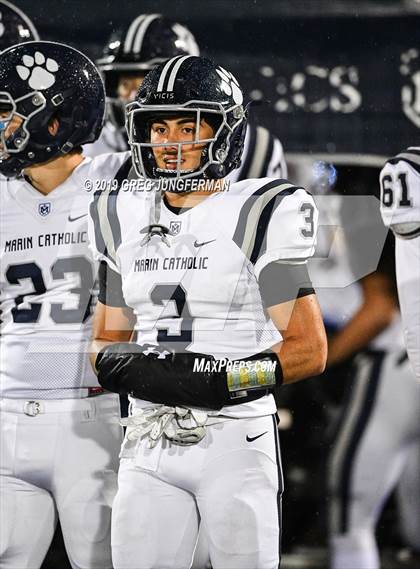 Thumbnail 3 in Cardinal Newman vs. Marin Catholic (CIF NCS D4 Final) photogallery.