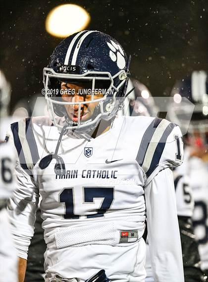 Thumbnail 1 in Cardinal Newman vs. Marin Catholic (CIF NCS D4 Final) photogallery.